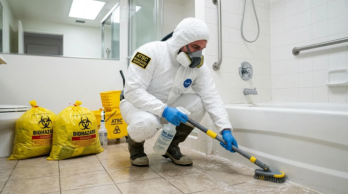 Decontamination equipment deployed for Blood Cleanup in Gurnee